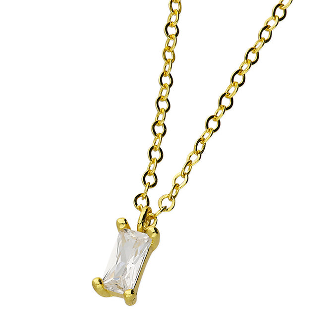 A&A Baguette Necklace