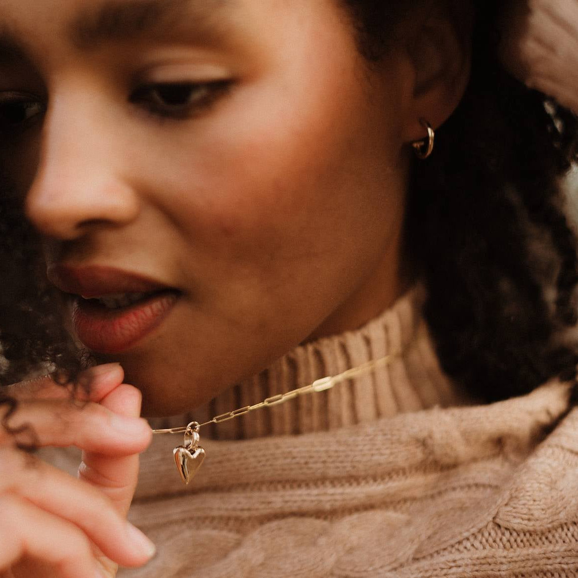 Signature Gold Baby Hoops