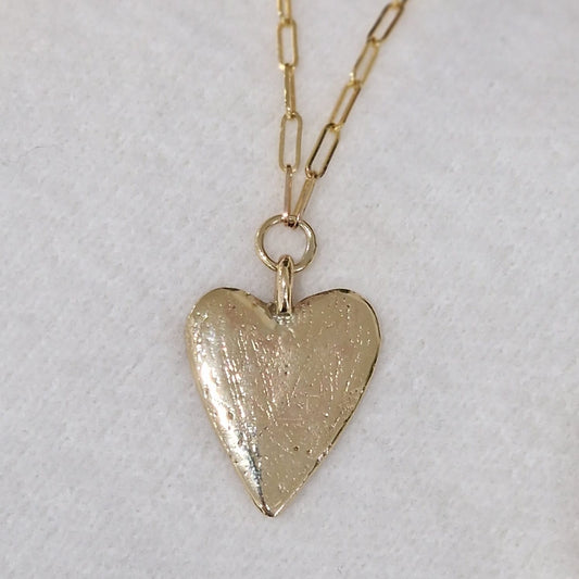 Signature Gold Heart Of Tahiti Necklace