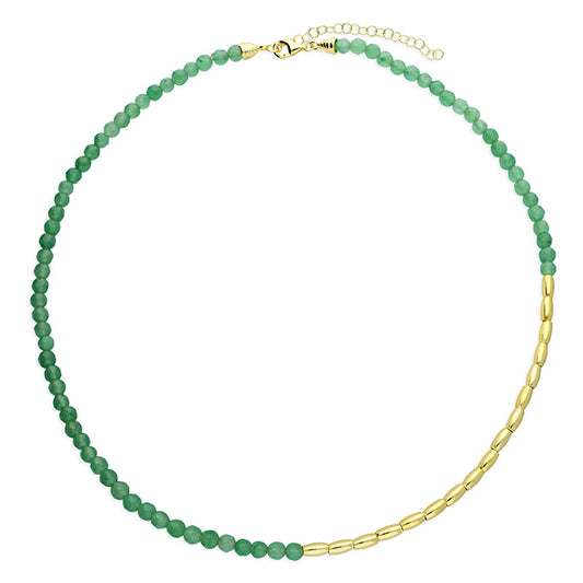 Algarve Green Quartz Necklace