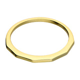 Pentagon Ring in Gold