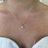 1.5ct Moissanite Solitaire Necklace