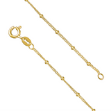 Bumble Bee Necklace in Gold