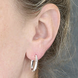 Chunky Oval Hoops
