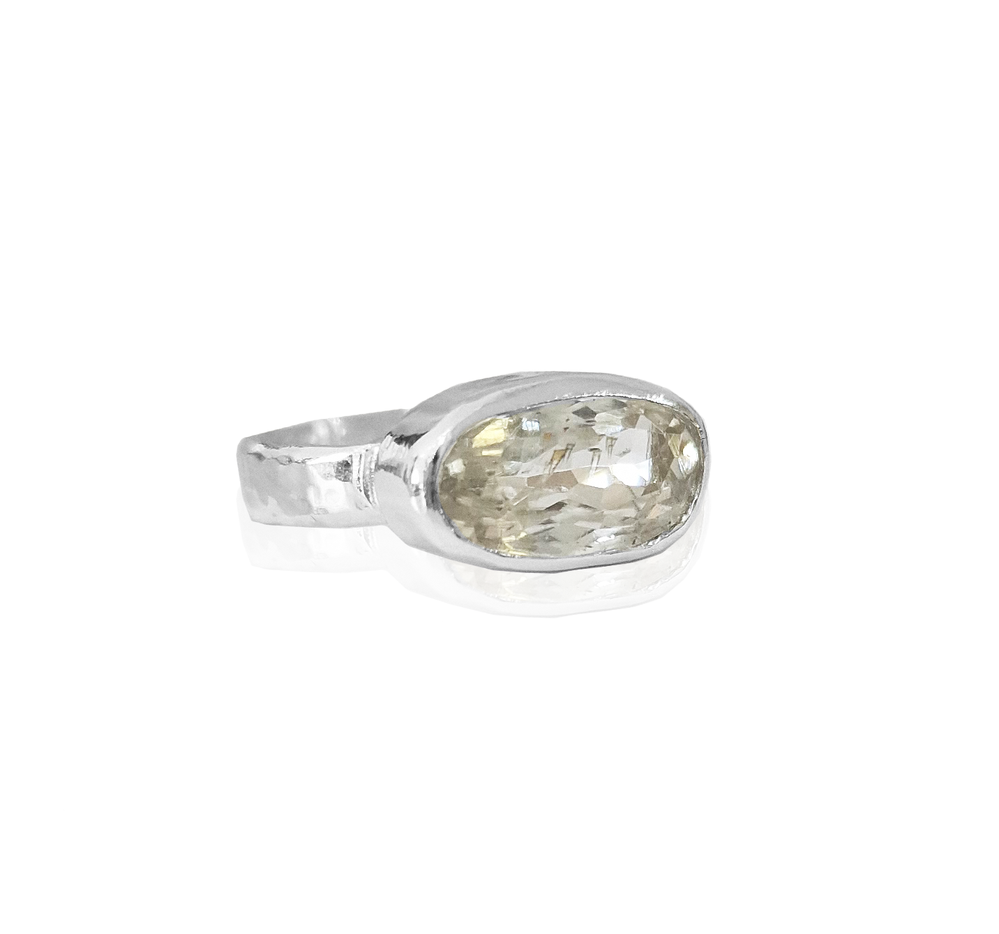 Florence Lemon Quartz Treasure Ring