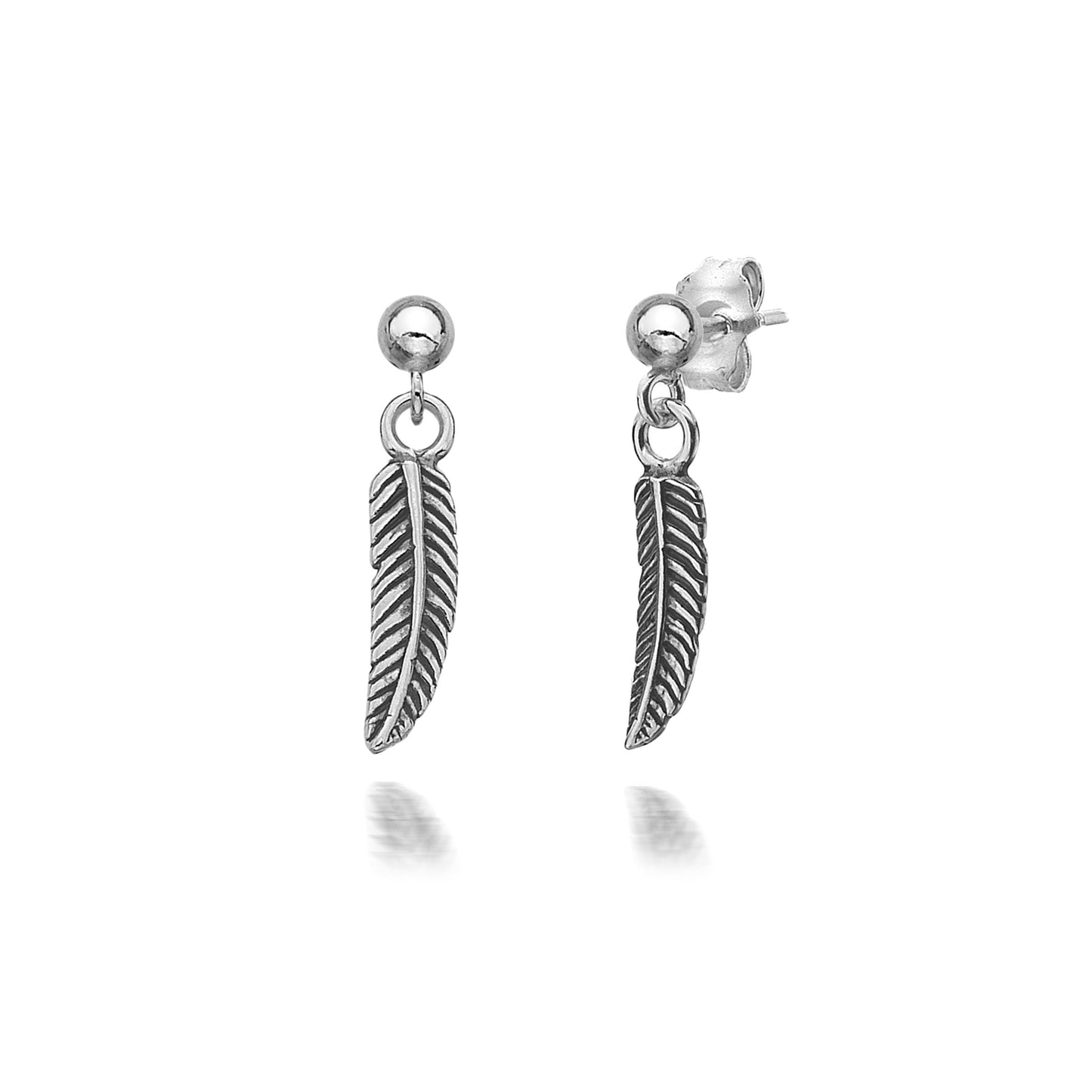 Faith Feather Earrings