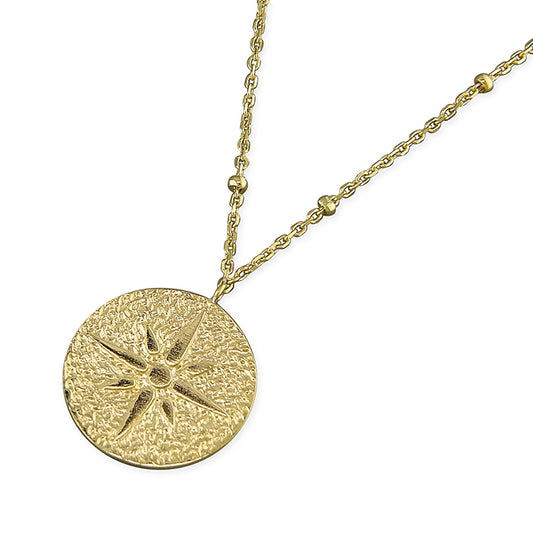 Golden Compass Necklace