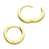 Essential Huggie Hoops in Gold