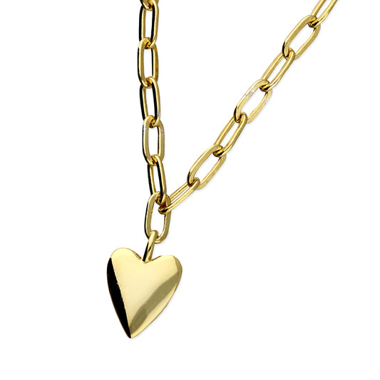 Baby Heart Trace Necklace
