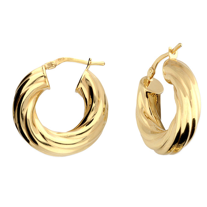 A&A Chunky Swirl Hoops