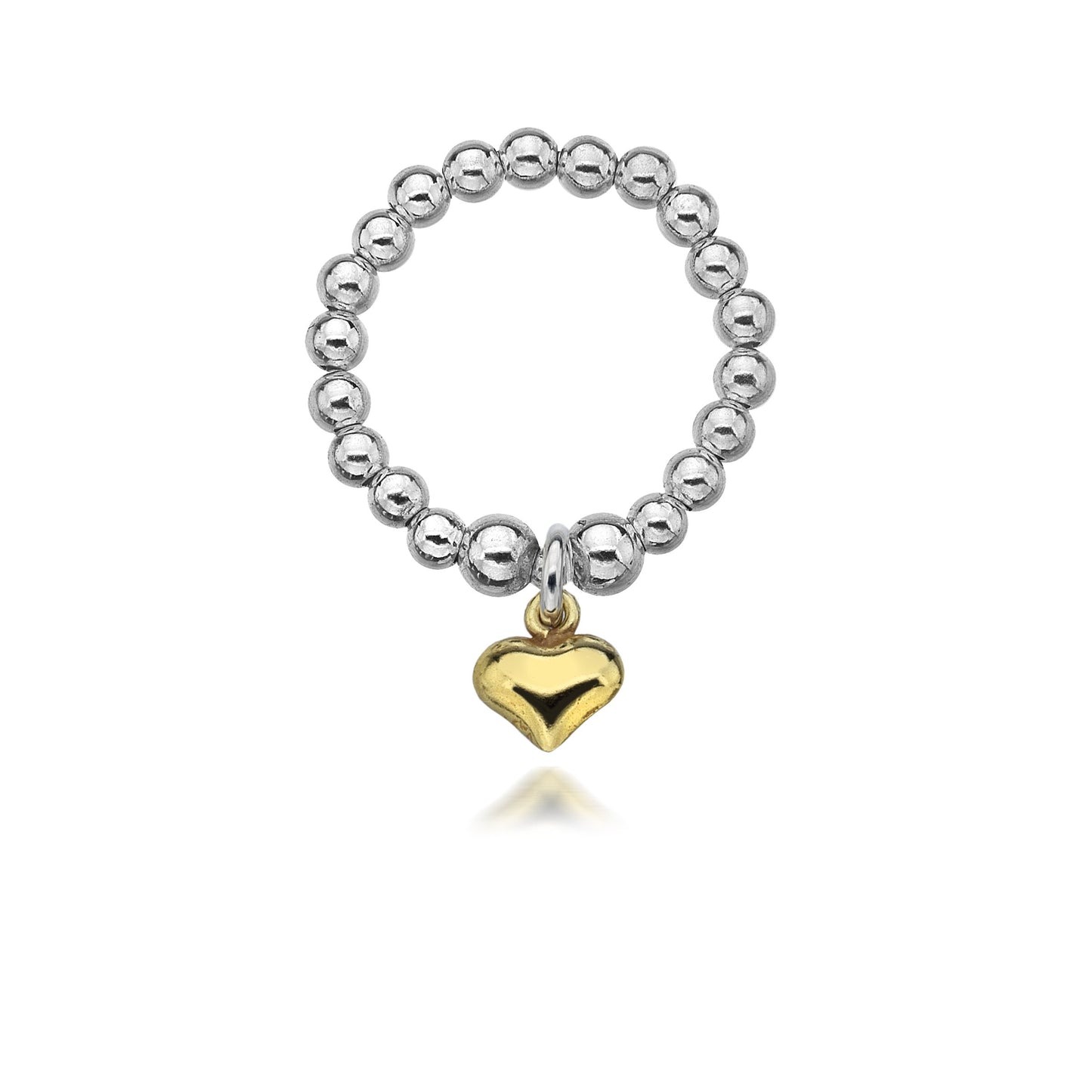 Golden Heart Ring