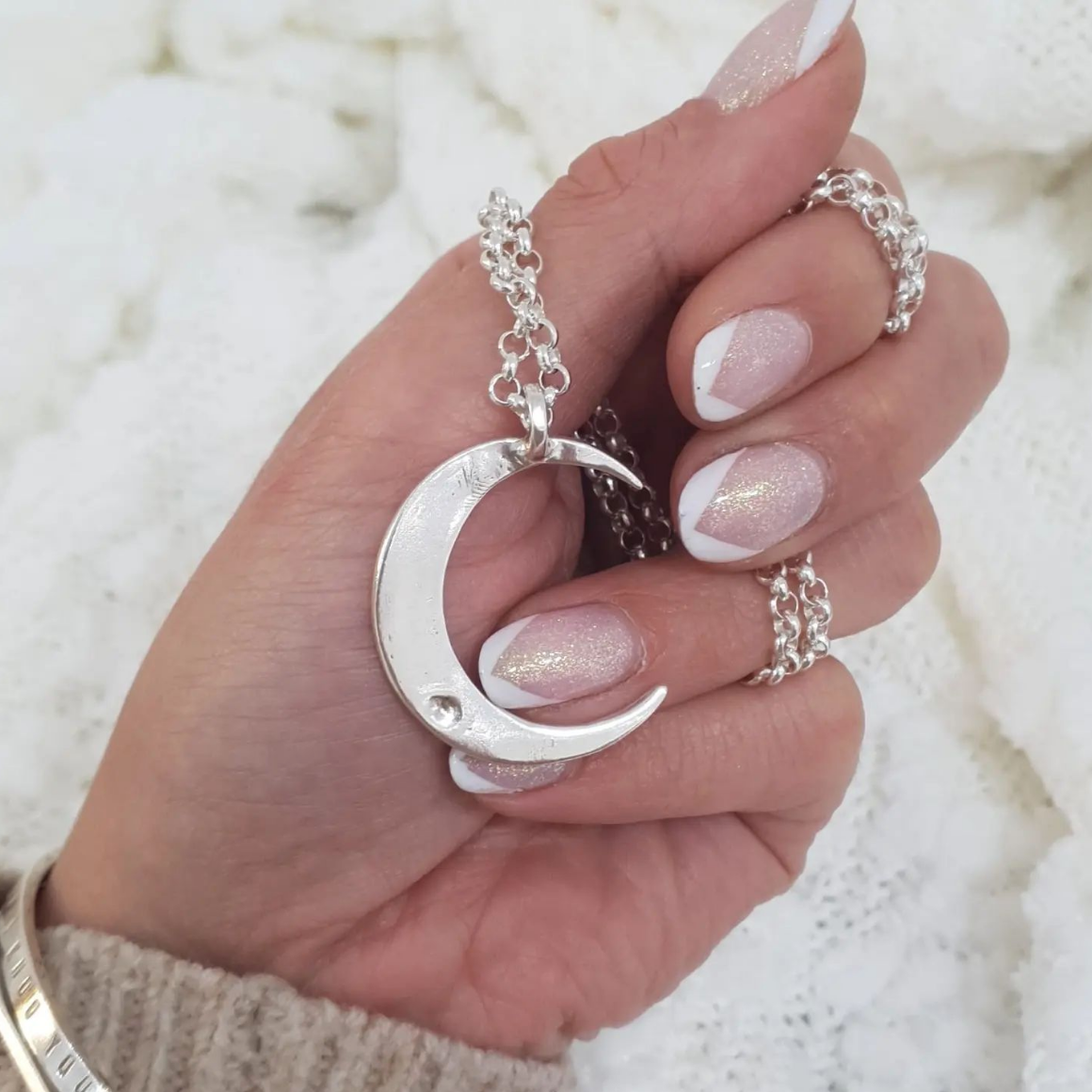 Signature Crescent Moon Necklace