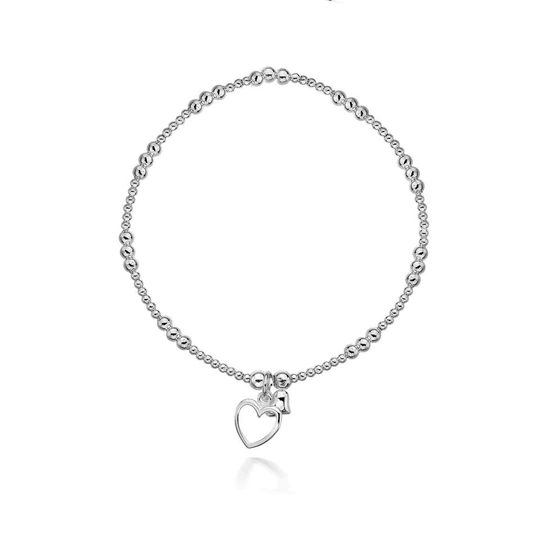 Alicia Double Heart Bracelet