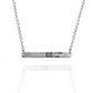 Signature Engraved Bar Necklace