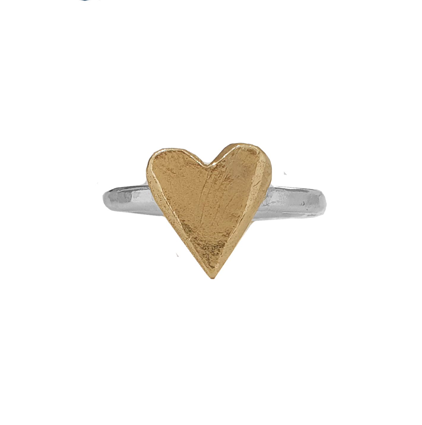 Signature Heart Of Gold Ring