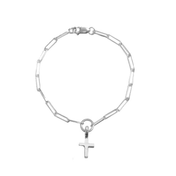 Signature Mini Cross Trace Bracelet