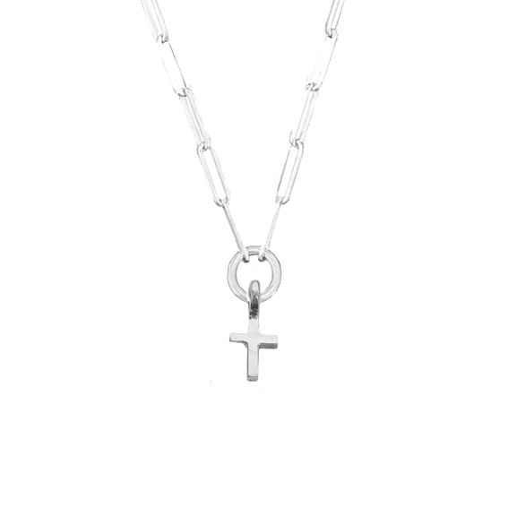 Signature Mini Cross Trace Chain