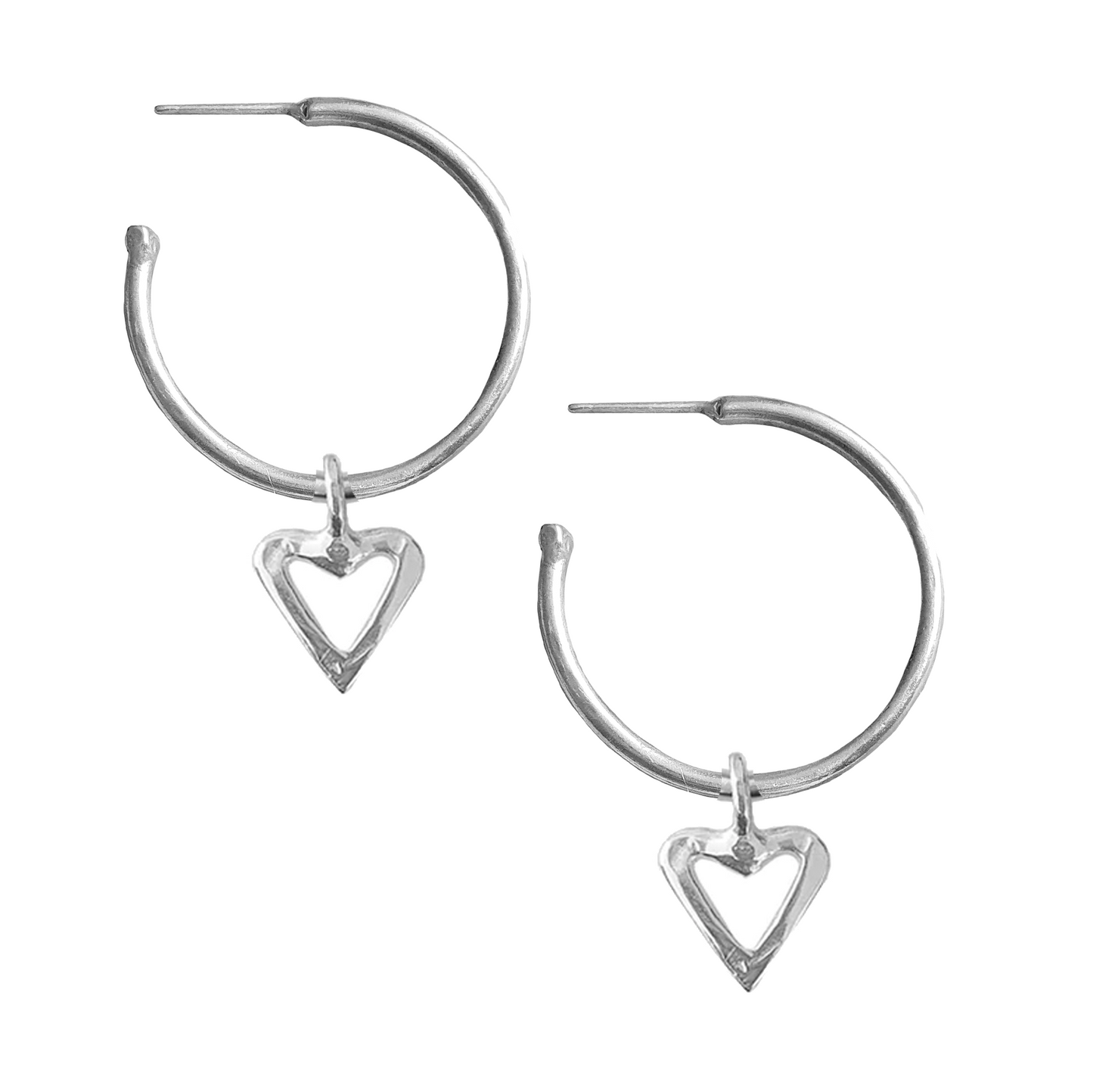 Signature Open Heart Hoops