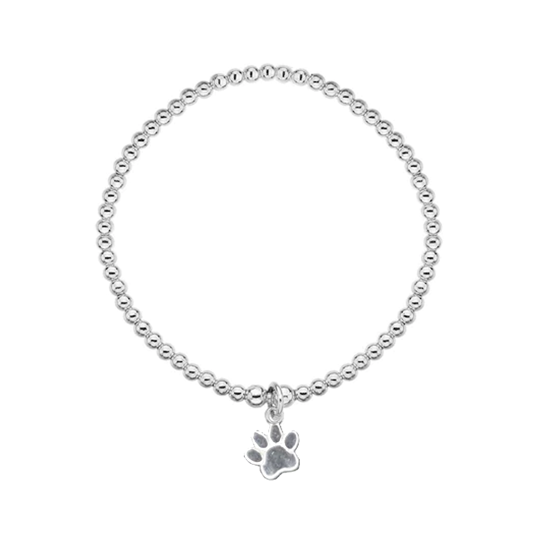 Paw Print Bracelet In The Pink