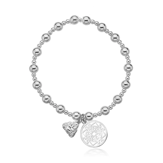 Tibetan Mandala & Spirit Buddha Bracelet