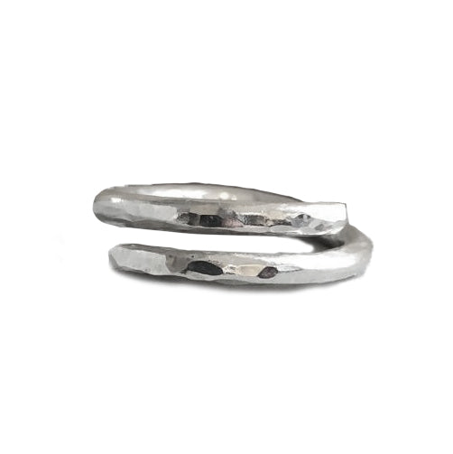 Signature Hammered Wrap Ring
