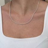 3mm Silver Belcher Chain