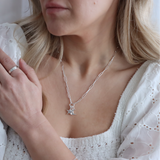 Signature Moon & Star Trace Chain