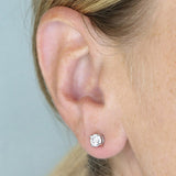 0.5ct Moissanite Stud Earrings