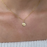 St Christopher Necklace in Gold