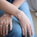 Sparkle Infinity Bangle