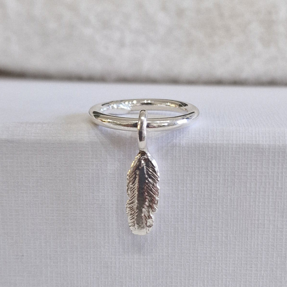 Signature Mini Feather Ring