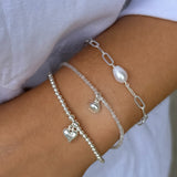 Quartz Beaded Bracelet