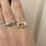 Signature Citrine Lava Ring