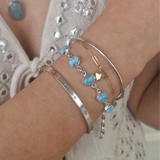 Signature 9ct Gold Teeny Heart Fine Trace Bracelet