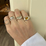 Signature Citrine Lava Ring