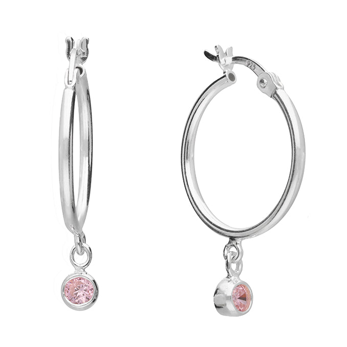 Birthstone Hoops