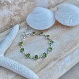 Peridot Treasure Bracelet