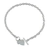 Heart Tag Toggle Necklace