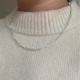 Signature Plain Trace Chain Necklace