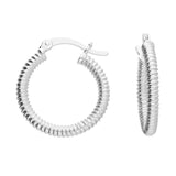 Ribbed Hoops