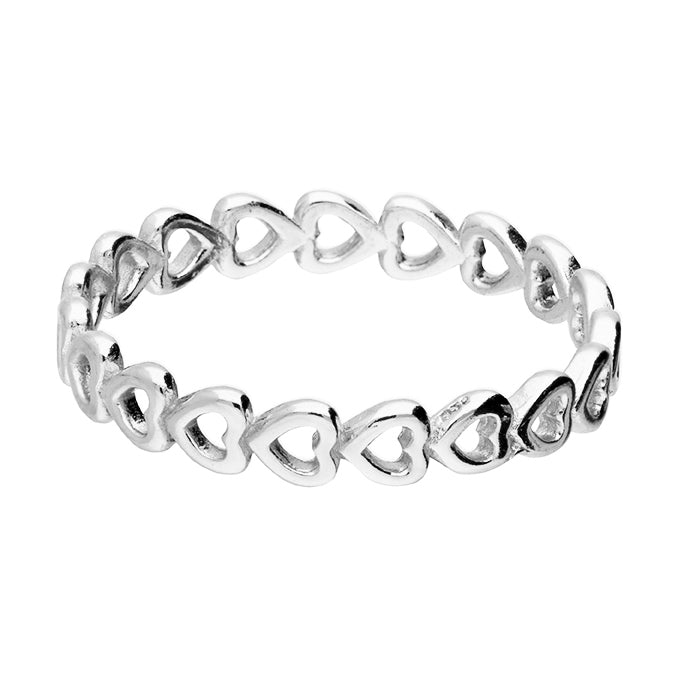 Heart Band Ring