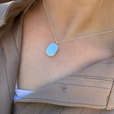 Oblong Locket Necklace