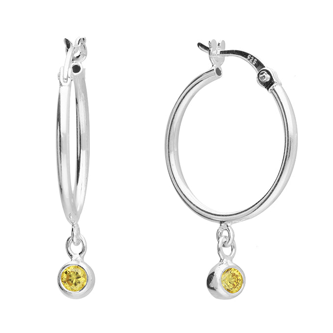 Birthstone Hoops