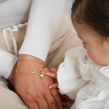 Signature 9ct Gold Midi Amore Bangle