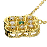 Quarterfoil Necklace in Gold