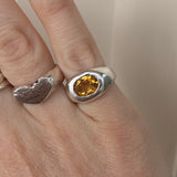 Signature Citrine Lava Ring