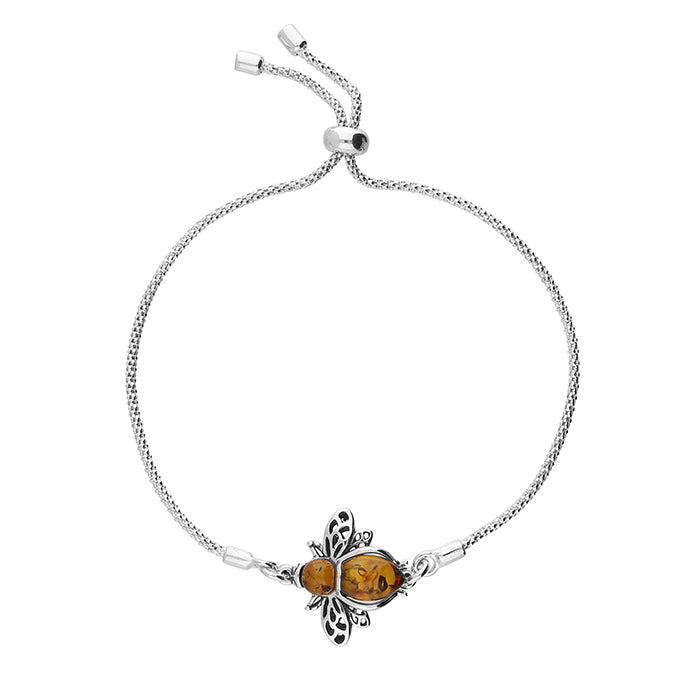 Amber Bee Bracelet