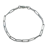 Signature Plain Trace Chain Bracelet