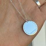 Stargazer Disc Necklace