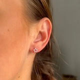 Open Star Studs